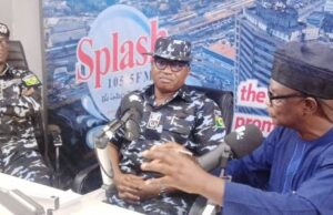 Two Days To General Elections: AIG Zone 11, Oyo CP Task Parents, Others, See Video Clip L-R: AIG Akande Sikiru Kayode, CP Adebowale Williams and Olayinka Agboola during the special radio programme...on Wednesday...