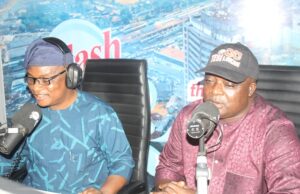 Ajimobi Achieved Much At Grassroots Level Because He Allowed LG Commissioner To Sign Up To N10m – Isaac Omodewu, Oyo APC Boss Hon Isaac Omodewu, right, with Olayinka Agboola during the Radio Show...