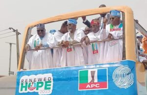 Buhari Endorses Tinubu’s Presidential Bid Again At Lagos Rally