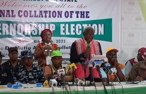 Oyo Guber: Makinde Eclipses Folarin, Adelabu, Pockets 31 LGAs, See The Full Result ...INEC's collation center in Ibadan on Sunday afternoon...