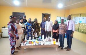 Ido LG Boss, Adeojo, Distributes Drugs To 23 Primary Health Centres