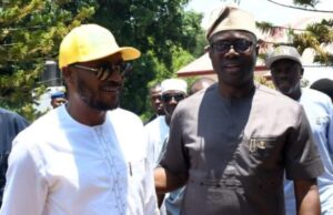 When Makinde Hosted Shina Peller, Others After Guber Victory Oyo's Governor Seyi Makinde, right, with Hon Shina Peller...