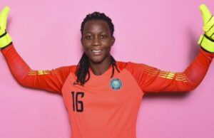 Super Falcons’ Nnadozie Chiamaka Thrilled After Debut POTM Award Chiamaka Nnadozie