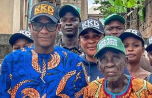 Kola-Daisi Joins Others To Mourn Pa Lakondoro’s Demise Kolapo Kola-Daisi, left, with late Pa Lakondoro...during a recent political activity...
