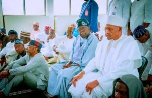 When Tinubu Joined Buhari For Jumat Prayers At Aso Rock
