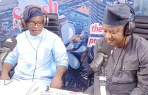 Tinubu’s Health Status Overhyped, He Campaigned More Vigorously Than Others – Barrister Akeem Agbaje Barrister Akeem Agbaje, right, with Olayinka Agboola...during the Radio Show...
