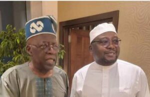 Bayo Adelabu Joins Others To Congratulate, Set Agenda For Tinubu President Bola Tinubu, left, with Chief Adebayo Adelabu...