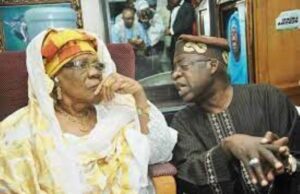 Sanwo-Olu To Join Tinubu To Mark 10th Year Remembrance Of Mom, Abibatu Mogaji Abibatu Mogaji and son, Bola Tinubu