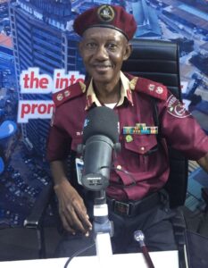 Corps Commander Adekanye Joshua Oluwafemiduring the Radio Show