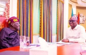 What I Will Do If Tinubu Fails To Deliver As Expected – Fayose President Bola Tinubu, left, with Dr Ayodele Fayose...