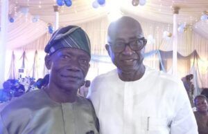 Segun Odegbami Takes To Social Media To Celebrate Reunion With Felix Owolabi Dr Segun Odegbami, right, with Dr Felix Owolabi...