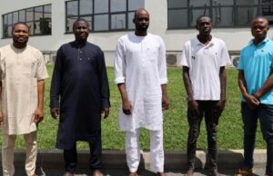 Five Arrested By EFCC For Forging ONSA, AGF’s Letterhead ...the suspects...Mr. Yakubu Hamza Mohammed, Mr. Bashir Ladan, Mr. Adamu Ibrahim, Mr. Steven Anom and Mr. Mohammed Bello...