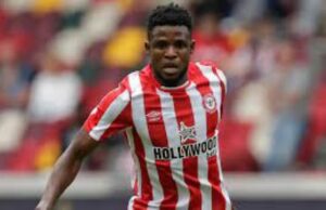 Onyeka Cements Position In Brentford’s Records Books Frank Onyeka...(boldsports.com image)