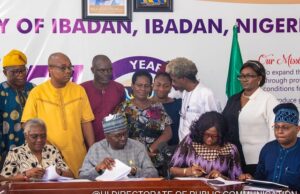 High Expectations As UI, NIDCOM Sign Memorandum Of Understanding University of Ibadan Image