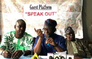 Next Year’s LG Polls In Oyo Will Be Radically Different – OYSIEC Boss, Aare Olagunju Aare Isiaka Abiola Olagunju, SAN, with others at the media event...