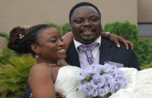 Ego, Lagbaja’s Ex-BackUp Singer Loses Husband ...Ego Iheancho...with her estranged husband...on wedding day...