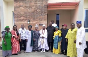 Day Former Minister, Tokunbo Kayode Joined Others To Commission Multibillion Naira Olart Apartment In Akure Hon. Olumide Olugbenga Araoyinbo, Chairman Olart Group of Companies and others at the event...