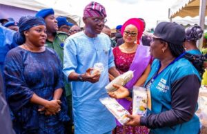 World Food Day: Sanwo-Olu Marks Event With Lagos Farmers Governor Babajide Sanwo-Olu and others