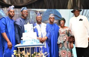 Photo: When Makinde Joined Others At Hon Oduyoye’s 60th Birthday L-R: Alfred Oduyoye; Oyo State Governor, Seyi Makinde; the celebrant, Hon Babatunde Oduyoye; Anthony Oduyoye; former Chief Judge of Oyo State, Justice Badejoko Adeniji and former Inspector General of Police, Solomon Arase…at the event held at Jogor Centre, Ibadan…