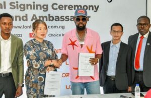 Day Lontor Unveiled Music Star, Patoranking As Brand Ambassador