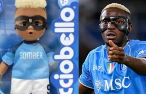 Napoli Now Ready To Sue Company Over Osimhen Doll Victor Osimhen, with the offending doll...