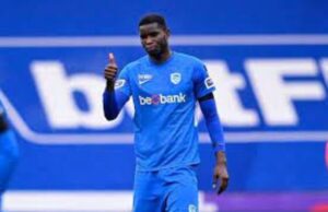 Winning Super Lig October MVP Excites Paul Onuachu Paul Onuachu