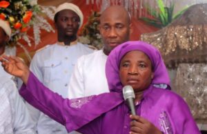 Prophetess To Christians: Stop Reaching Out To God Through Proxy Rev Mother Esther Adeojo, right, with others at the event...