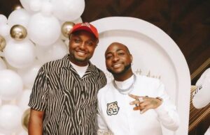 Israel DMW: How Davido Rescued Me From Depression Davido, right, with logistics aide, Israel DMW...