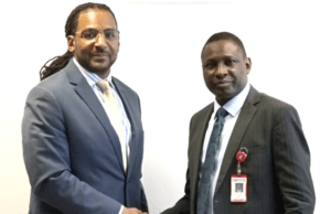 Appointment Of Olukoyede As EFCC Boss Hailed By FBI ...the Legal Attache of the American Federal Bureau of Investigation, FBI, in Nigeria, Mr. Jack Smith with Mr. Ola Olukoyede...