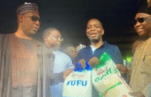 When Niji Agro-Tech Hosted Governors Zulum, Makinde L-R: Governor Babangana Zulum of Borno State, Engineer Niji Lucas and Oyo's Deputy Governor, Barr Bayo Lawal...