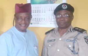 Rescue CS Corps Commandant, Aides Visit Parrot Xtra’s Office, Seek Working Relationship Rescue Complementary Support Corps' commandant, Olubunmi Odunuga, right, with Ambassador Olayinka Agboola during the visit to Parrot Xtra Media Network's corporate headquarters in Ibadan...