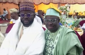 Hon Adebayo Kajue Hailed By Hassan Giwa Over Academic Feat Asiwaju Hassan Giwa, left, with Hon Kajue...