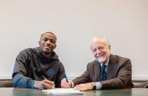 At Last, Victor Osihmen Officially Signs New Deal With Napoli