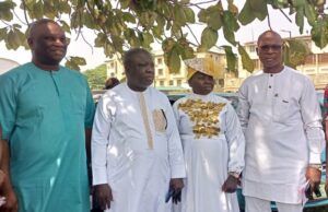 Oyo Christian Legislators Hold Xmas Carol, Harp On Peace From left: Hon. Oluwafemi Fowokanmi, Prophet and Mrs. Julius Ayotunde and Hon. Gbenga Oyekola…