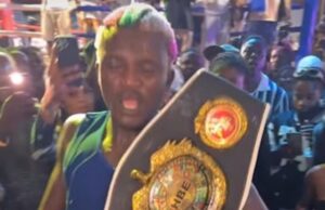 Celebrity Boxing Fight: How Portable Defeated Charles Okocha Portable...after his victory...