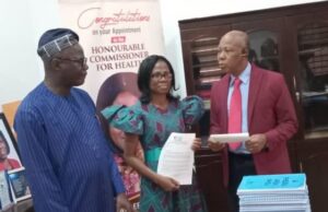 Makinde’s Govt Assesses 351 PHCs To Enhance Functionality R-L: Professor Temitope Alonge, Oyo's Commissioner for Health, Dr. Oluwaserimi Ajetunmobi...