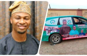 Segelu Hails Makinde At 56, Unveils 2024 LG Election Campaign Vehicle Hon Olayinka Segelu