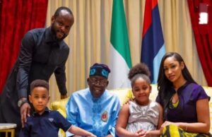 When Seyi Tinubu, Family Visited Dad At Home In Lagos Seyi Tinubu and family with his Dad...