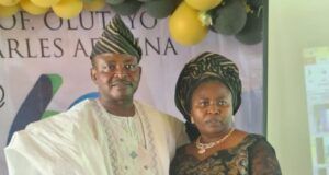 JAMB Boss, Scholars Present As Foremost Historian, Prof Olutayo Adesina Marks 60th Birthday In Ibadan, See Images Professor Olutayo Adesina and his elegant wife, Dr Oluwakemi Adesina...sharing the glamour of the day together...