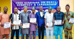 Dr Akande Facilitates Peace, Leadership & Strategy Seminar For Incoming Councilors, Others Dr (Ambassador) Akande Babatunde Kazeem
