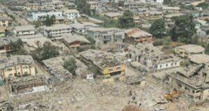 Residents Raise Alarm Over Missing Neighbours Days After Ibadan Blast ...epicenter...Ibadan blast...
