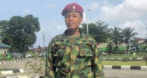 Netizen To Nigerian Army: Don’t Cover Up Female Soldier’s Harassment Ruth Ogunleye...making accusations...