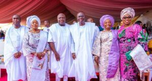 Ambode, Ogun First Lady, Others Join Sanwo-Olu As Lagos Holds 2024 Thanksgiving Service