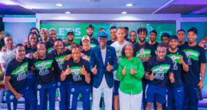 Sanwo-Olu Fetes Super Eagles Before AFCON 2023 Kicks Off