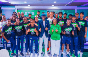 Sanwo-Olu Fetes Super Eagles Before AFCON 2023 Kicks Off