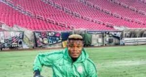 Super Eagles’ Stanley Nwabali Announces Demise Of Dad Stanley Nwabali