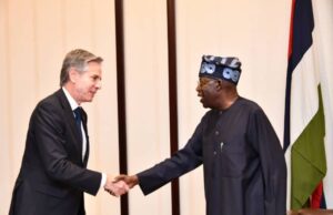 High Expectations As Tinubu Receives Blinken At State House Abuja United States Secretary of State, Antony Blinken, right, with President Bola Tinubu...