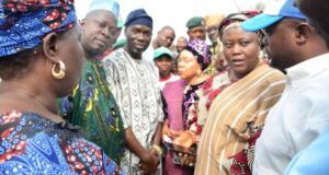 Rep. Agboworin Visits Scene Of Aperin Market Inferno, Donates To Victims