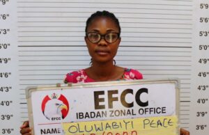 Issuance Of N13m Dud Cheque: EFCC Arraigns Ibadan Business Woman Oluwabiyi Peace...arraigned...