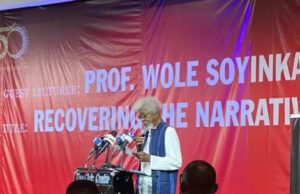 Soyinka Delivers Lecture At Punch Newspapers’ 50th Anniversary, Pushes For ‘Decentralization Of Nigeria’ Prof Wole Soyinka